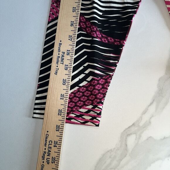 Sunday Artsy Geometric Asymmetrical Striped Top Long Sleeve Shirt Size Large ? - Picture 8 of 13